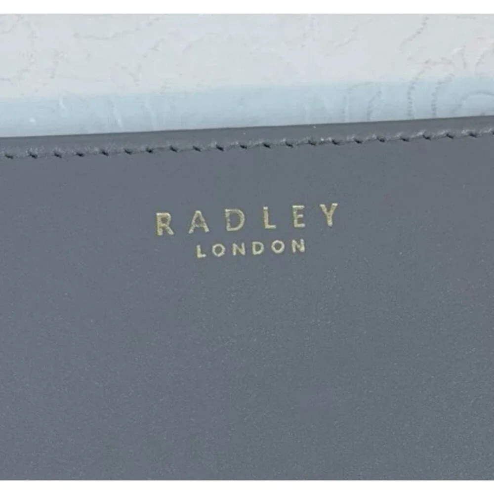 Radley London Heritage Gray Leather Wallet